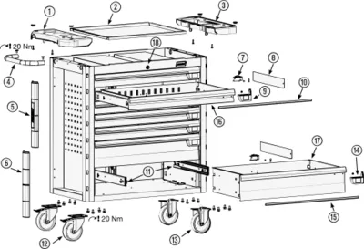 Zeichnung 179XL-8